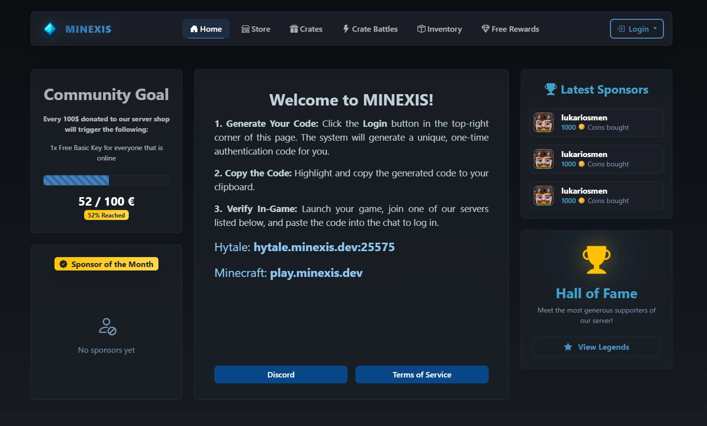 Storefront preview